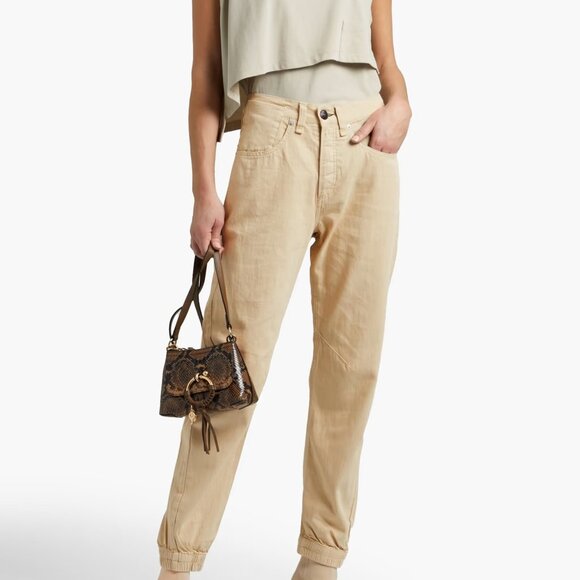 RAG & BONE Cotton-twill tapered pants, Khaki - Picture 3 of 3